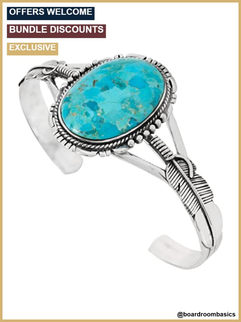 Sterling Silver 925 Cuff Bracelet with Genuine Gemstones